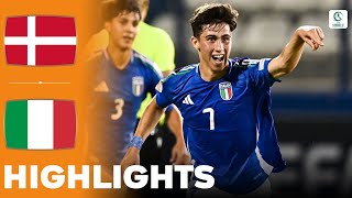 Italy vs Denmark | Highlights | U17 European Championship Semi Final 02-06-2024