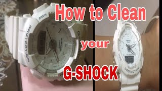 Paano Linisin ang iyong G-SHOCK Watch ( made simple ) / Zaiveeyh Shy