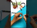 DIY plastic refill Bracelet #shorts #viral #trending #bracelet #pen #refill #straw #handmade #diy