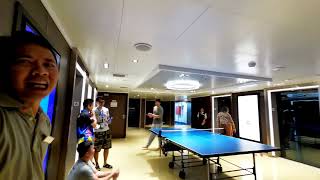 Ping Pong Tournament in CRUISE SHIP | Lomba PingPong 17 Agustusan di Kapal Pesiar ‼️