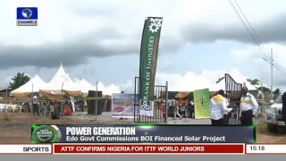 Edo Govt Commissions BOI Financed Solar Project