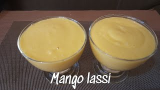 കടുത്ത ചൂടിന് ആശ്വാസമായി മാമ്പഴലസ്സി | Easy\u0026Tasty Mango Lassi |