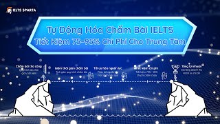 IELTS SPARTA: Giải pháp chấm thi nhanh chóng chính xác cho trung tâm tiếng Anh và giáo viên IELTS