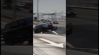 Hellcat Durango Hit Police Officer while laying out ￼spike strips!!!!