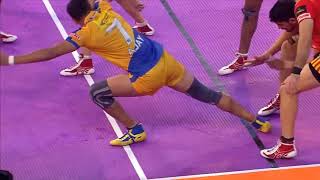 Tamil Thalaivas | Kabaddi | Ajay Thakur Super 10 vs Gujarat