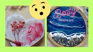 epoxy resin art - awesome resin art ideas for your home, is'n it
