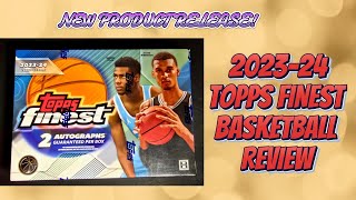 🚨FIRST LOOK at the newly released 23-24 TOPPS FINEST BASKETBALL! Watch👀 this video before you buy!!!