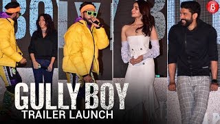 Gully Boy | Trailer Launch Full Video | Ranveer Singh | Alia Bhatt | Zoya Akhtar |14th February