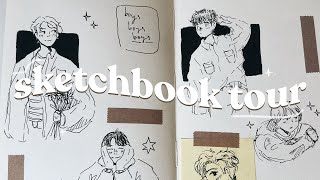 Calm cozy sketchbook tour ☕️ | vol.II