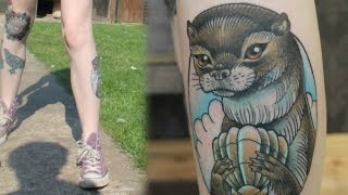 Lydias Sea Otter Tattoo (Merlins, Dover)