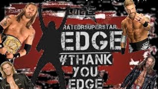 Emotional Farewell: WWE Edge Retirement TRIBUTE | WWE 2K23