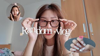 👼🏻Random day in my life✨ | ทำเล็บ | ถ่ายงาน | ลอง Blueglass yogurt🍒✨Aomphak