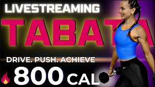 60-MIN KILLER TABATA WORKOUT + ABS 🔥 Total Body Strength, Fat Burn, Sculpting + Belly Fat Shred