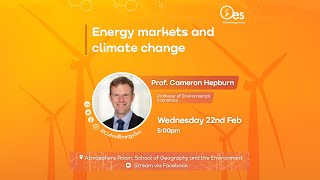 Energy Markets and Climate Change