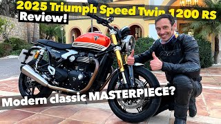 2025 Triumph Speed Twin 1200 RS Review | Full ride and review