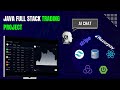 Java Full Stack Development Trading Platform Project | Spring Boot , React, Tailwind