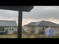 (3/31/23) Tornado warning with sirens and taking shelter! (Large tornado on the ground)