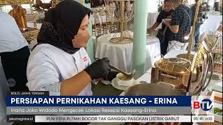 Ibu Iriana Jokowi Cicipi Makanan Resepsi Pernikahan Kaesang dan Erina Gudono