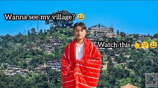 My Village Tour || Orangkong Village || 😃😍