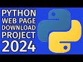 Python Urllib Module - Download Webpage Project 2024