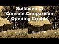 Suikoden II Speedrun Console Comparison: Opening Credits/Reminiscence