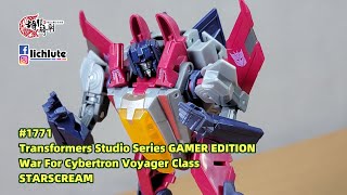 胡服騎射的變形金剛分享時間 1771集 SS 電玩系列 WFC 天王星 Transformers Studio Series GAMER EDITIONWFC  Voyager STARSCREAM