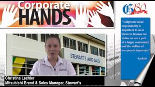 CORPORATE HANDS: Stewart's Auto- Kind Hearts