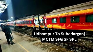 Exciting Route: Udhampur To Subedarganj: MCTM SFG SF SPL | Train Whistle Gaming