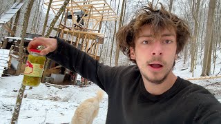 Life Threatening Floods and Snow Storms but Will Survives?😳 Off-Grid in West Virginia🌲