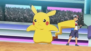 Ash vs Cynthia semi-final battle || Pokemon journeys episode 123 || Pokemon journeys || Ash vs Leon