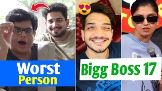 Munawar Faruqui On Bigg Boss 17 😍 Confirm?, Samay Raina, Aakash Gupta, Gurleen Pannu, Harsh Gujral