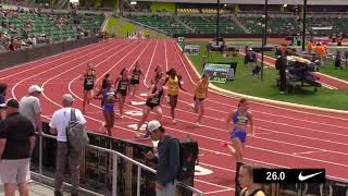 Nike Nationals - 4x100m anchor leg