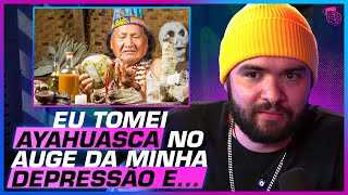 Contando sobre EXPERIÊNCIA com AYAHUASCA - TIAGO SANTINELI