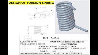 Torsion Spring Design: Tips, Tricks, and Techniques in CREO PARAMETRIC- #5