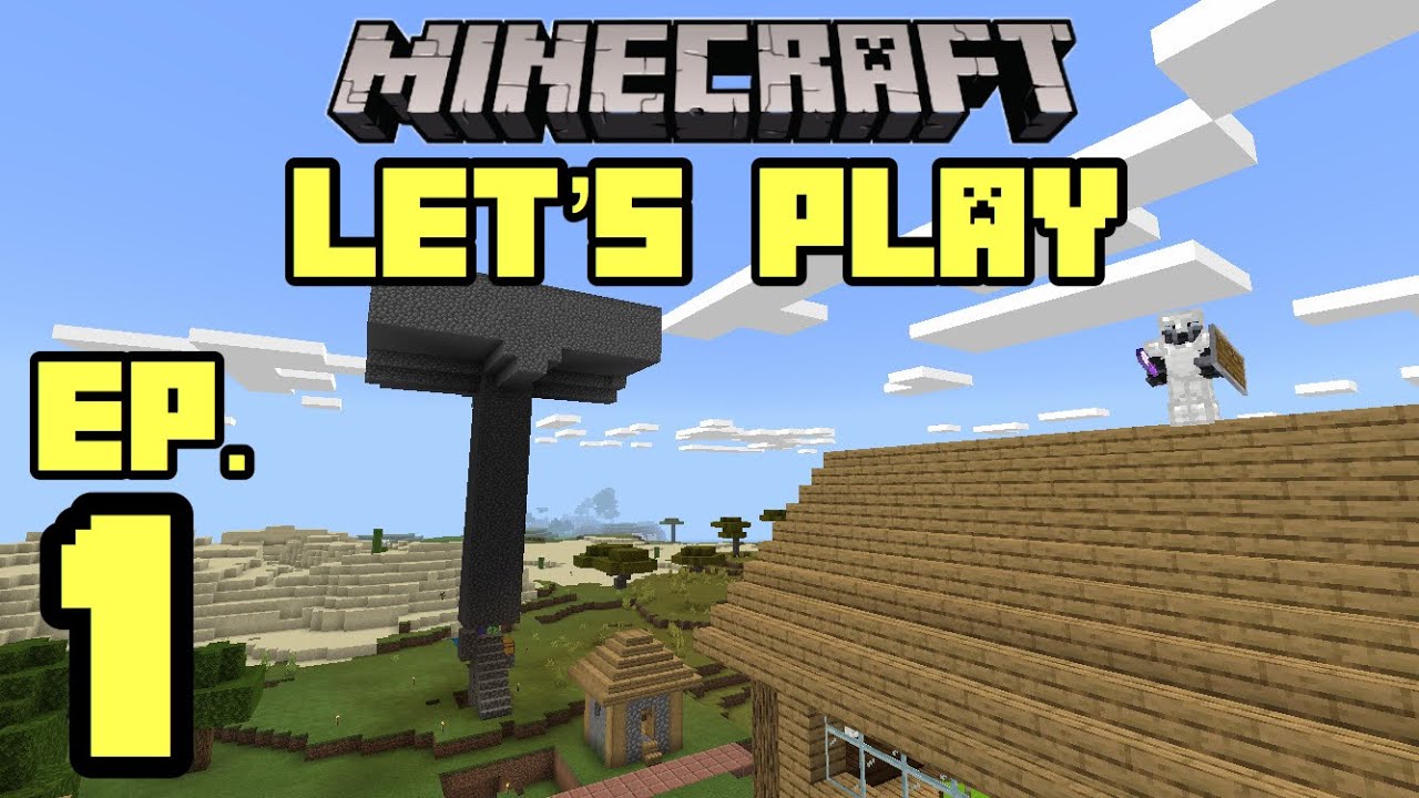 Let's Play Minecraft Ep.1 New Series - YouTube