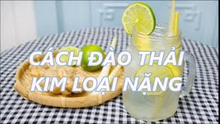 CÁCH THẢI ĐỘC KIM LOẠI NẶNG TRONG CƠ THỂ - ĐÀO THẢI KIM LOẠI NẶNG