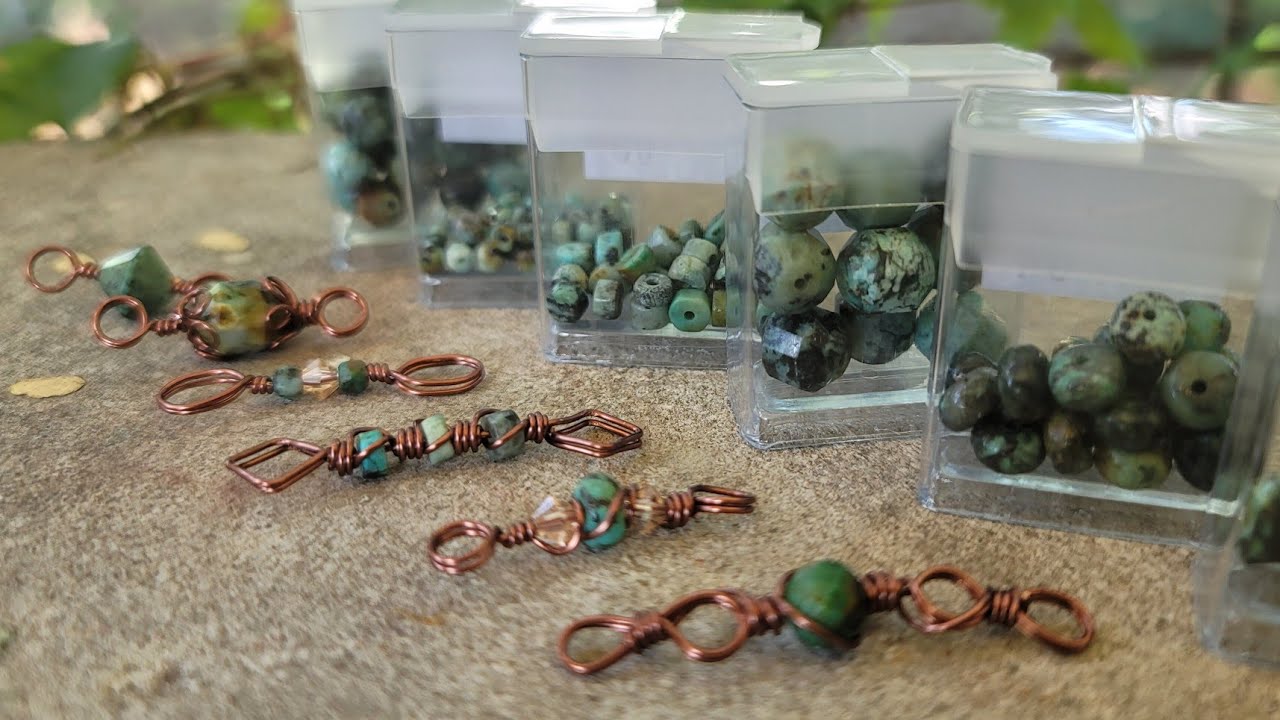Make Wire Wrap Links With The Adornable Elements June Unboxing Youtube