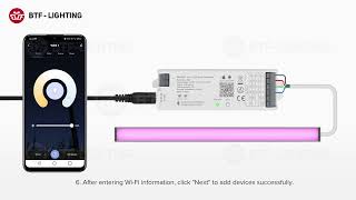 BTF-LIGHTING:  Connect WB5  Controller  to  2.4GHz Wi-Fi  network?