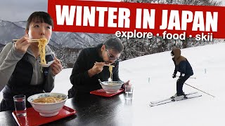 【Winter Japan Vlog】Christmas illuminations, Japanese food ,  skiing, クリスマス、家族で和食、年末スキー、イルミネーション