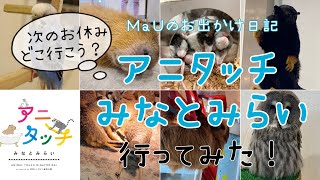 休みだ！どこ行く？動物と触れ合える癒しスポット「アニタッチみなとみらい」行ってみた！