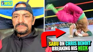 Sabu on Chris Benoit Breaking His Neck in ECW