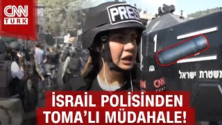 İsrail polisinden peş peşe müdahaleler! Fulya Öztürk kaosun ortasından aktardı