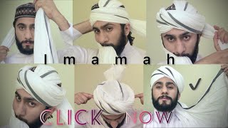 How To Tie Beautiful white Imamah || Imamah turban || Majid shah