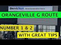 Orangeville G Test Route 1 and Route 2 #OrangevilleGTestRoute1andRoute 2