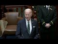 addressing irish parliament biden touts ties that bind