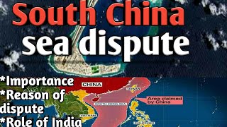 दक्षिणी-चीन सागर /south -china sea dispute #9dashline#Spratlyisland#ASEAN