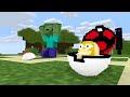Monster School Animals to Pokemon -- Cubic Minecraft Animation
