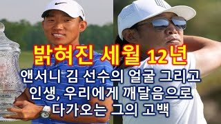 숨겨진 세월 12년 앤서니 김 선수의 얼굴과 인생,우리에게 깨달음으로 다가오는 앤서김 선수의 고백. 앤서니 김 선수가 인터뷰에서 지난 12년 동안 사기꾼으로부터 받은 고통