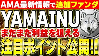 【YAMAINU（ヤマイヌコイン）】トークン保有者に朗報‼価格を上げる施策が登場❗️最新ファンダ情報とチャート分析を徹底解説します。今年を代表するミームコインに生まれ変わるのか⁈【仮想通貨】【CAW】