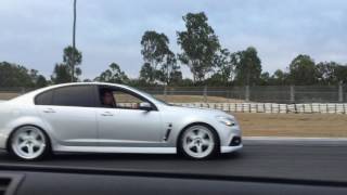 Supercharged VF SS vs 2015 R35 GTR